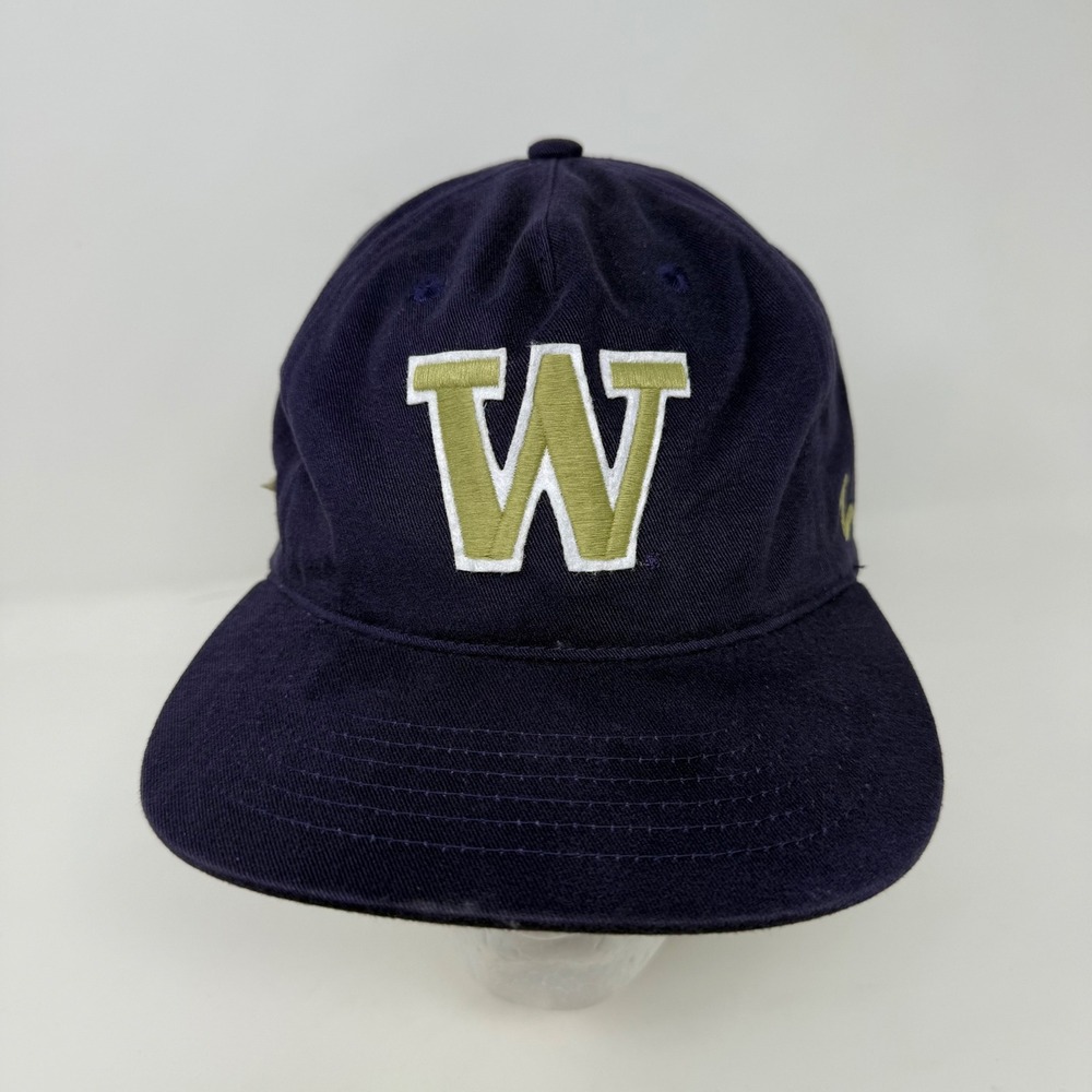 Zephyr University of Washington Huskies Snapback Hat Purple Vintage Cap W